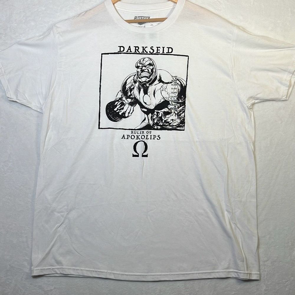 Darkseid-‎ Justice League T-shirt NWT- Men 2XL